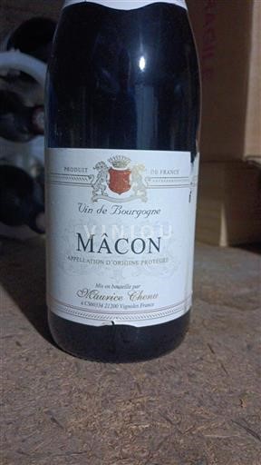 Borgogna Mâcon e Mâcon-Villages Maurice Chenu 2022
