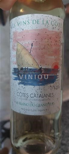 Linguadoca e Rossiglione Côtes catalanes Les Vins de la Côte Le Blanc du Grand Sud 2023