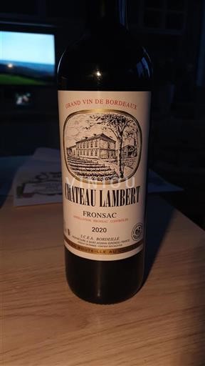 Bordeaux Fronsac Château Lambert 2020