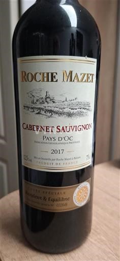 Languedoc in Roussillon Pays d'Oc Roche Mazet Rondeur & Équilibre 2017