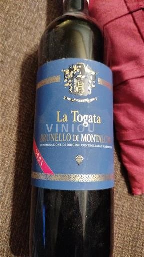Tuscan Wines Brunello di Montalcino La Togata 2001