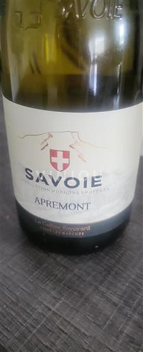 Savoie och Bugey Apremont Le Cellier Savoyard Icke årgångsbetecknad