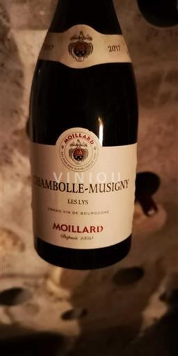 Borgogna Chambolle-Musigny Moillard Les Lys 2017