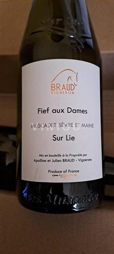 Valle della Loira Muscadet Sèvre et Maine Braud Fief aux Dames 2023
