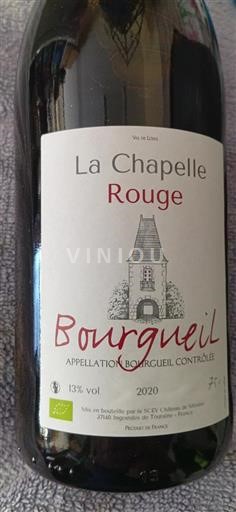 Loiretal Bourgueil Château Minière La Chapelle 2020