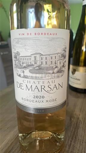 Bordeaux Bordeaux rosé Château Marsan 2020