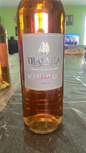 Vin Rosé sec L'Esprit du Grand Large Thalassa 2013 France Languedoc