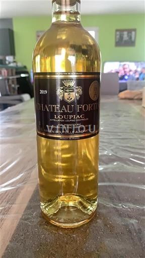 Bordeaux Loupiac Château Fortin 2019