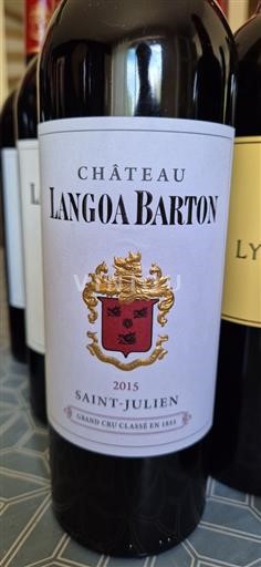Bordeaux Saint-Julien Grand Cru Château Langoa Barton 2015