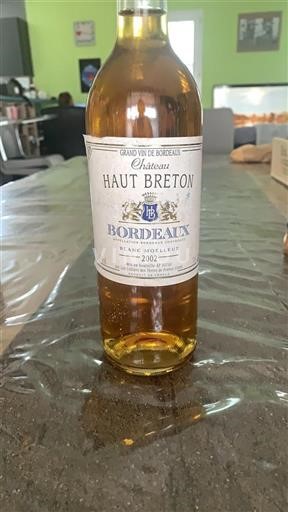 Bordeaux Château Haut Breton 2002