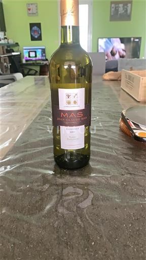 Vin Blanc sec Blanc Elégance Jean-Claude Mas 2022 France Languedoc