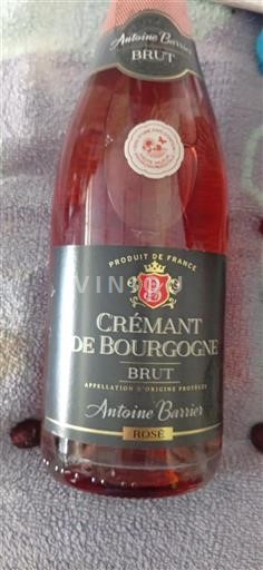 Bourgogne Crémant-de-bourgogne Antoine Barrier Non Millésimé