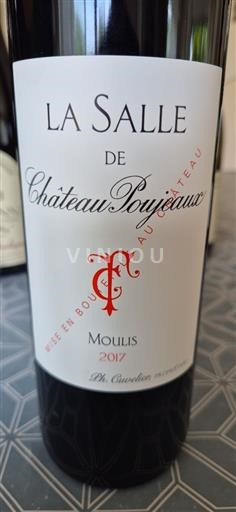 Bordeaux Nespecifikováno Château Poujeaux La Salle de Château Poujeaux 2017