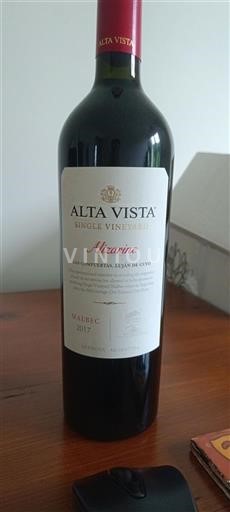 Mendoza Non specificato Alta Vista Alizarine 2017