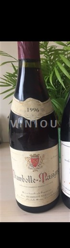 Borgogna Chambolle-Musigny Hudelot-Noellat 1996