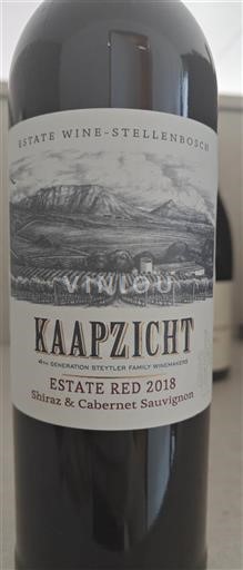 Regione Costiera Stellenbosch Château Kaapzicht Estate Red 2018