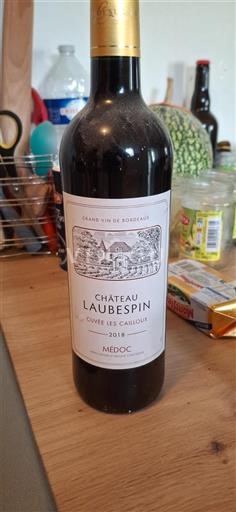 Bordeaux Médoc Château Laubespin Les Cailloux 2018