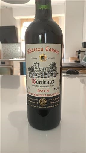 Bordeaux Château Tansac 2014