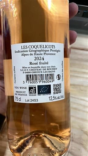 Provence, Unteres Rhônetal, Korsika Alpes-de-Haute-Provence Château Rousset Les Coquelicots 2024