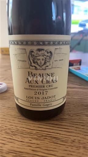 Bourgogne Beaune Premier Cru Louis Jadot 2017