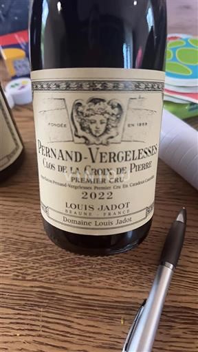 Burgundsko Pernand-Vergelesses Premier Cru Domaine Louis Jadot Clos de la Croix de Pierre 2022