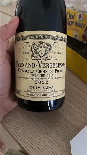 Bourgogne Pernand-vergelesses Premier Cru Domaine Louis Jadot Clos de la Croix de Pierre 2022