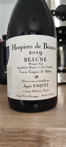 Burgundy Beaune Premier Cru Hospices de Beaune Guigone de Salins 2019