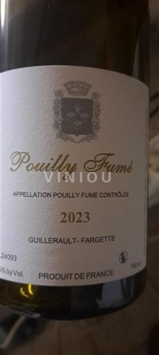 Vallée de la Loire Pouilly-fumé Guillerault-Fargette 2023