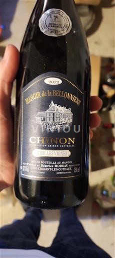 Loiretal Chinon Manoir de la Bellonnière Vieilles Vignes 2022