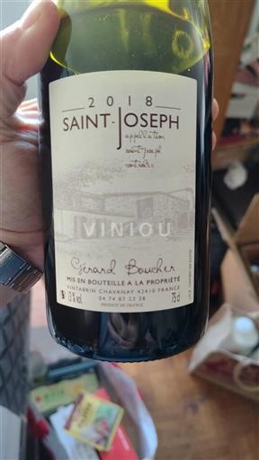 Rhône Valley Saint-Joseph Gérard Boucher 2018