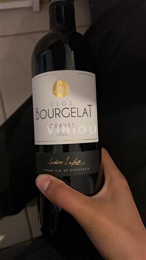 Bordeaux Graves Clos Bourgelat 2022