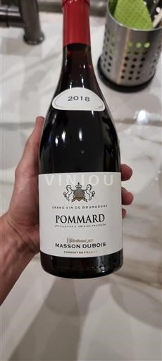 Burgundsko Pommard Grand Cru Masson Dubois 2018