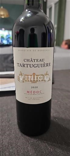 Bordeaux Médoc Château Tartuguière 2020