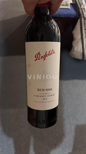Kalifornialaiset AVA:t Määrittelemätön Penfolds BIN 600 2018