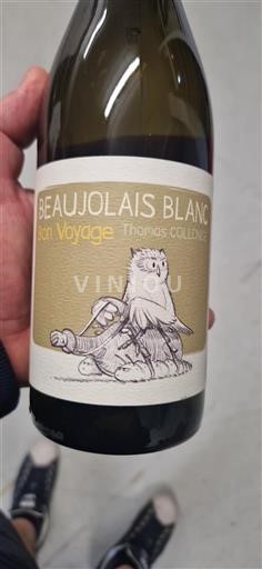 Beaujolais Não especificado Thomas Collonge Bon Voyage Não Sazonado