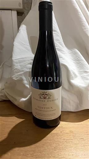Rhônen laakso Ventoux Domaine Durieu 2017