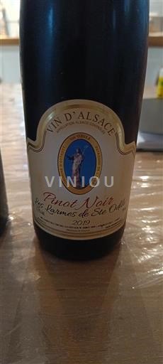 Alsacia Les Coteaux de Sainte Odile Les Larmes de Ste Odile 2019
