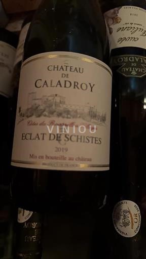 Roussillon Côtes du Roussillon Villages Château Caladroy Éclat de Schistes 2019