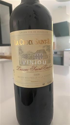 Bordeaux Lussac-saint-émilion La Croix Saint-Roc 2009