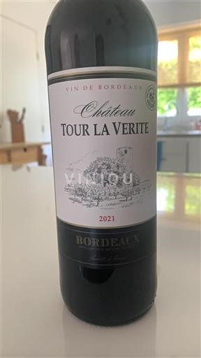 Bordeaux Château Tour La Verite 2021