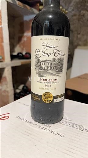 Bordeaux Château Le Vieux Chêne 2018
