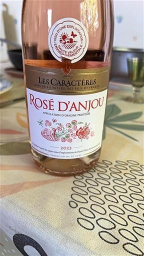 Údolí Loiry Rosé d'Anjou Les Caractères 2023