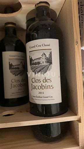 Bordeaux Saint-Émilion Grand Cru Clos des Jacobins 2014