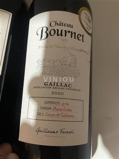 Sudoeste Gaillac Château Bournet 2020