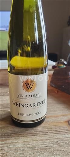 Alsacia Weingartner Edelzwicker Sin añada