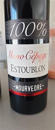 Provence Määrittelemätön Estoublon MonoCépage Mourvèdre Ei vuosikertaa