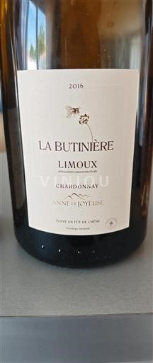 Languedoc Limoux Anne de Joyeuse La Butinière 2016