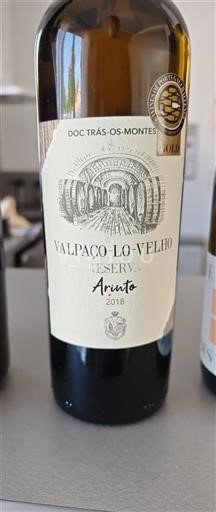 Portugal Trás-os-Montes Valpaço-Lo-Velho Reserva Arinto 2018