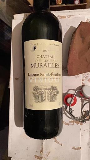 Bordeaux Lussac-saint-émilion Château Les Murailles 2016