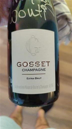 Champaña Champán Gosset Extra-Brut Sin añada